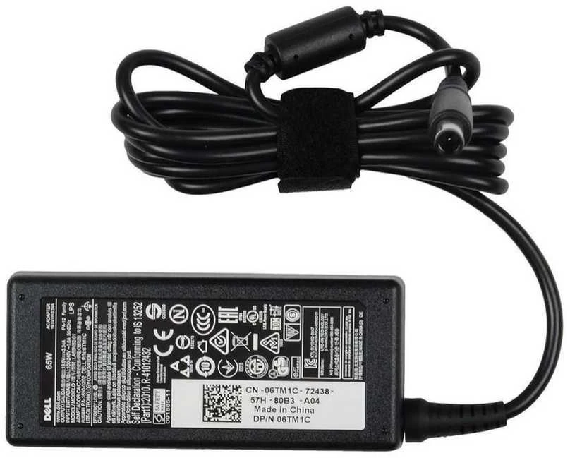 "Dell" kintamosios srovės adapteris 65 W 19,5 V 3,34 A LA65NS2-01 originalus 98R6C