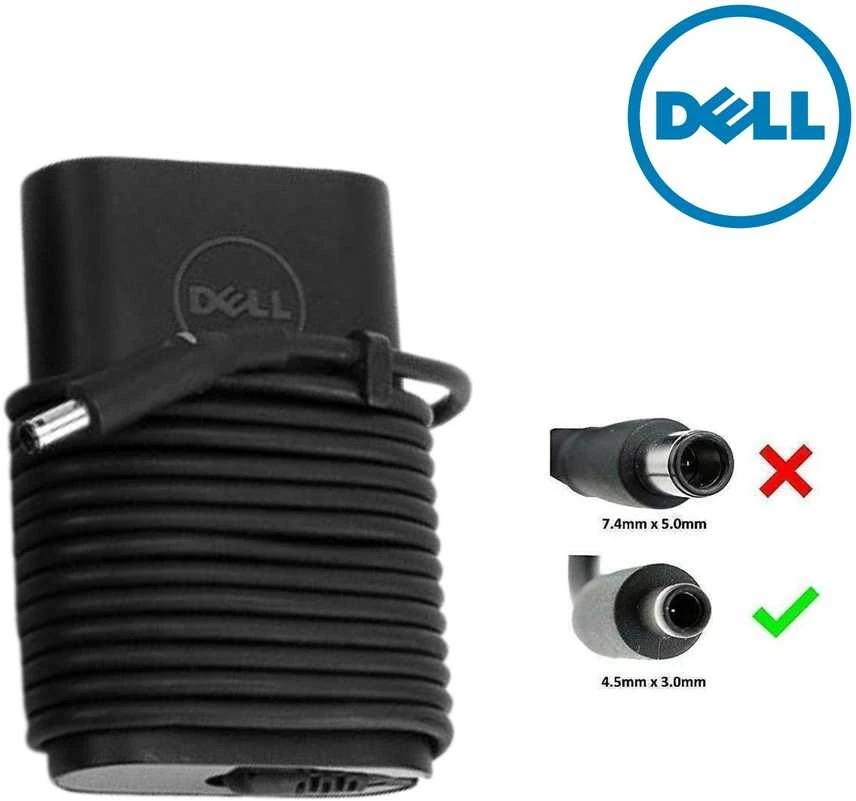 "Dell" kintamosios srovės adapteris/įkroviklis 45W 2.31A CDF57 (4.5mmx 3mm) Originalus