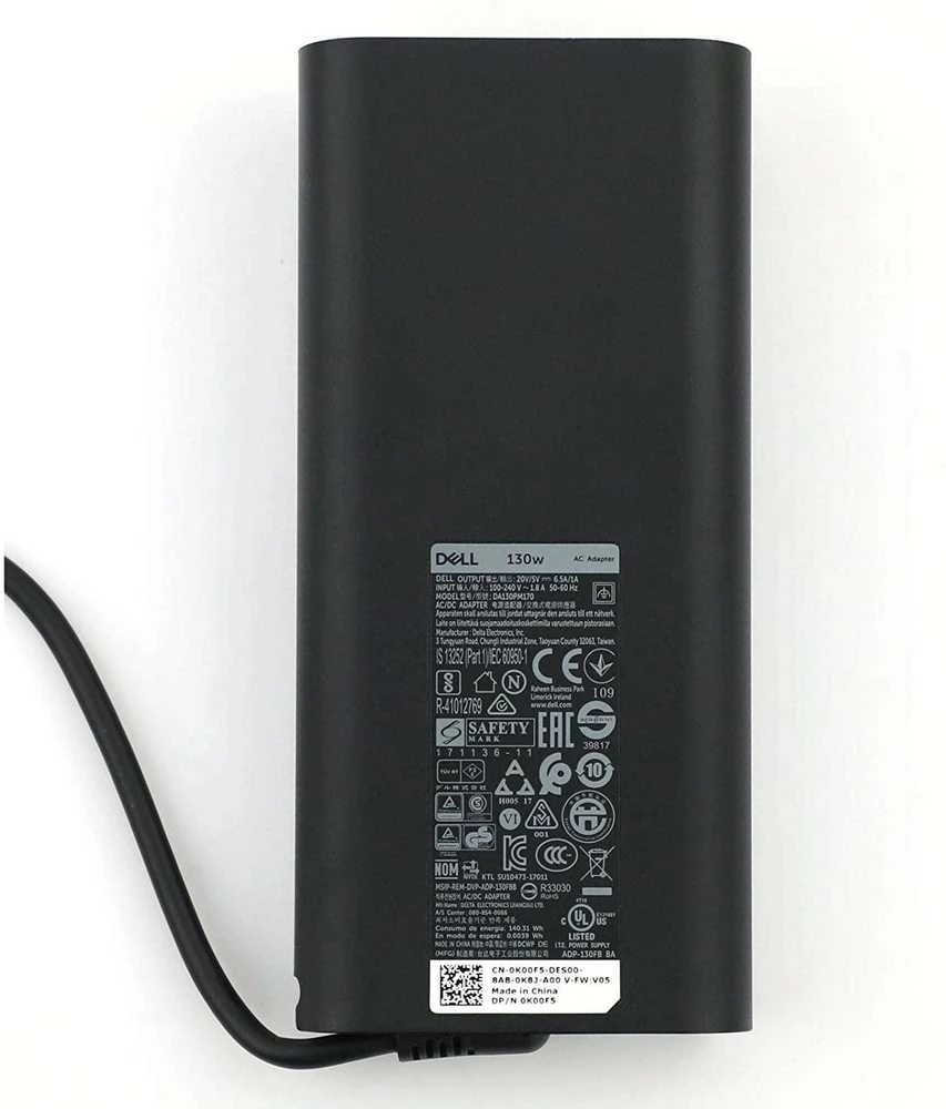 "Dell" nešiojamojo kompiuterio įkroviklis 130W USB-C