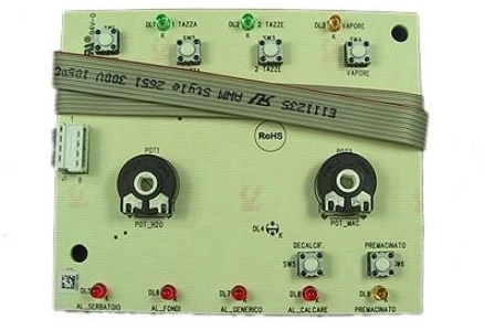 "DeLonghi Magnifica" valdymo plokštė 8 kontaktų originali 5213213011