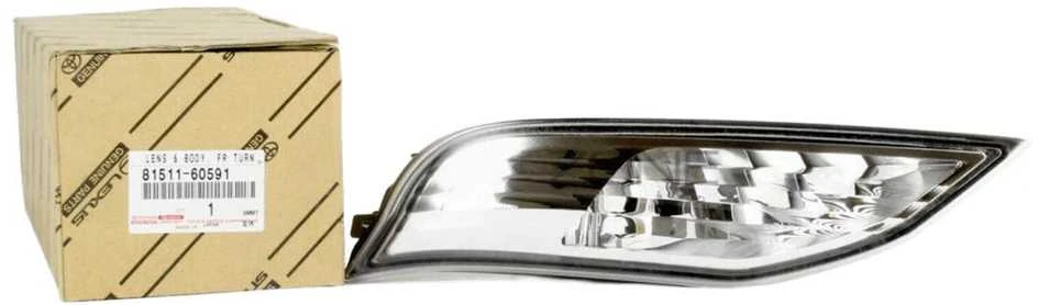 Dešinės Pusės Priekinis Ženklų Lempa TOYOTA Lexus GX460 2014-2020 Originalus 8151160591