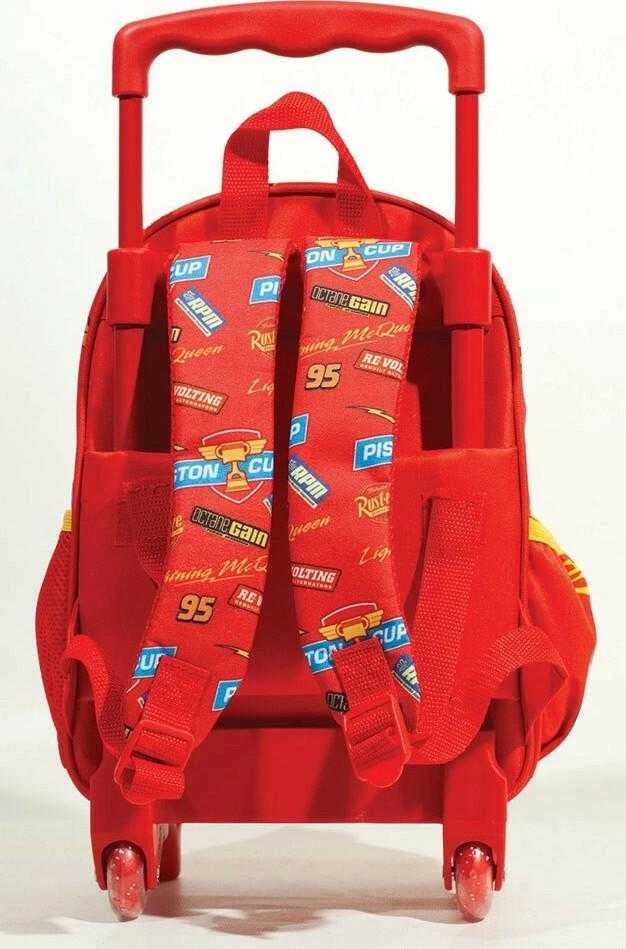 "Disney" automobiliai "Piston Cup" riedanti darželio kuprinė, krepšys 30 cm