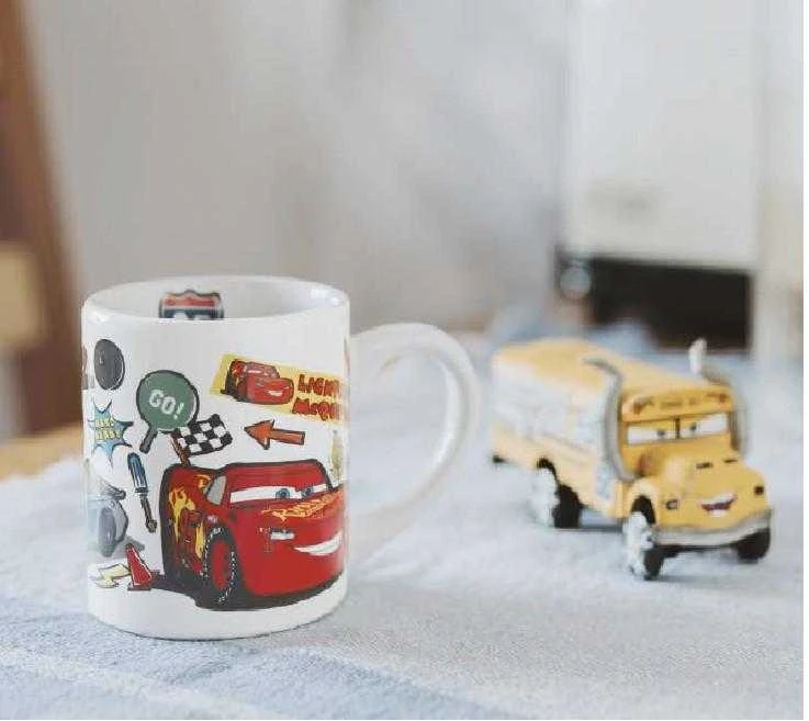 Disney Cars porceliano puodelis 235 ml dovanų dėžutėje