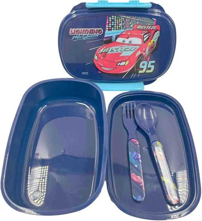 "Disney Cars" sumuštinių dėžutės stalo įrankių rinkinys