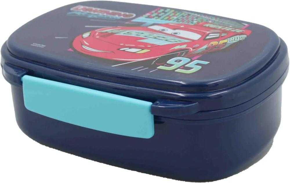 "Disney Cars" sumuštinių dėžutės stalo įrankių rinkinys