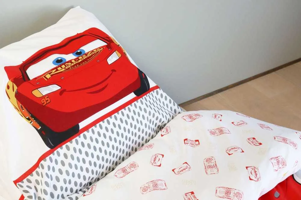 Disney Cars vaikų patalynės komplektas, 100 x 135 cm