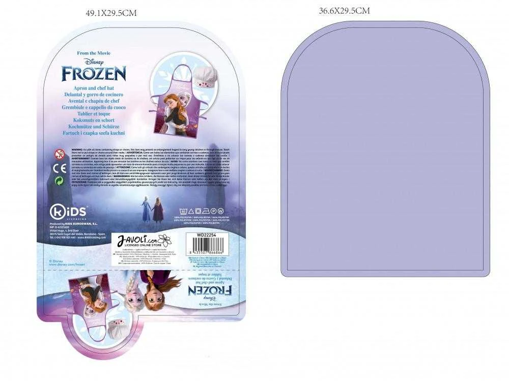 "Disney Frozen" vaikiška 2 dalių prijuostė