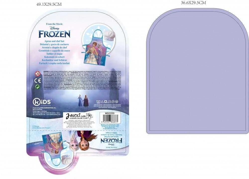 "Disney Frozen" vaikų prijuostės 2 dalių rinkinys