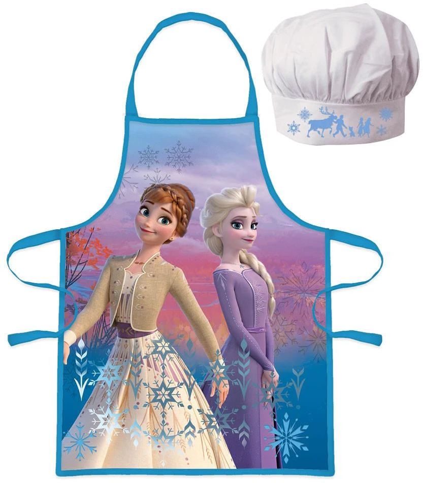 Disney Frozen Vėjo vaikų prijuostė 2 dalių rinkinys