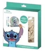 Disney Lilo ir Stitch Palm dažoma medinė nuotrauka