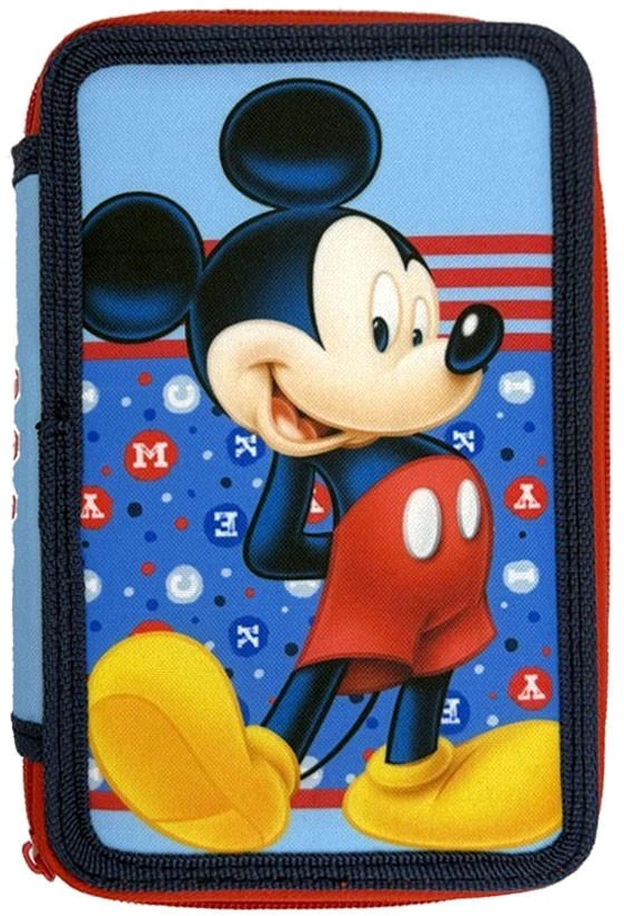 Disney Mickey užpildytas penalas, 3 skyriai