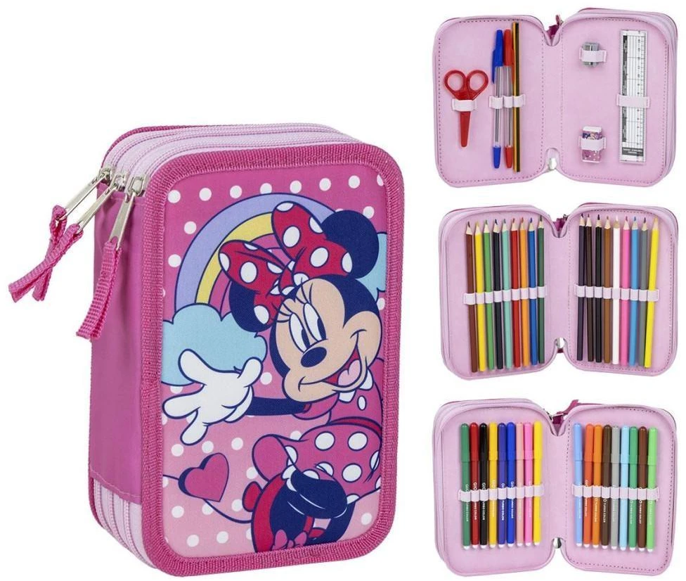 "Disney" Minnie Dots užpildyta pieštukinė, 3 pakopos