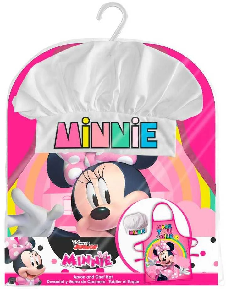 Kepurė "Disney" Minnie vaikiška 2 dalių prijuostė