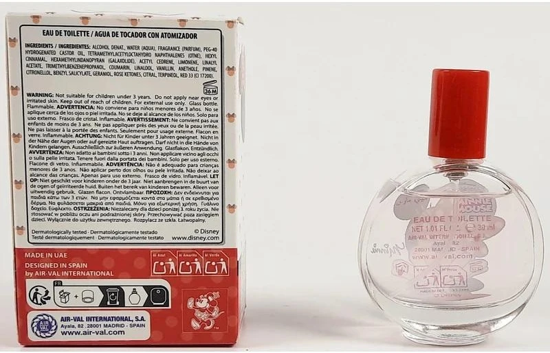 Disney Princess Disney Minnie Mouse tualetinis vanduo vaikams 30ml