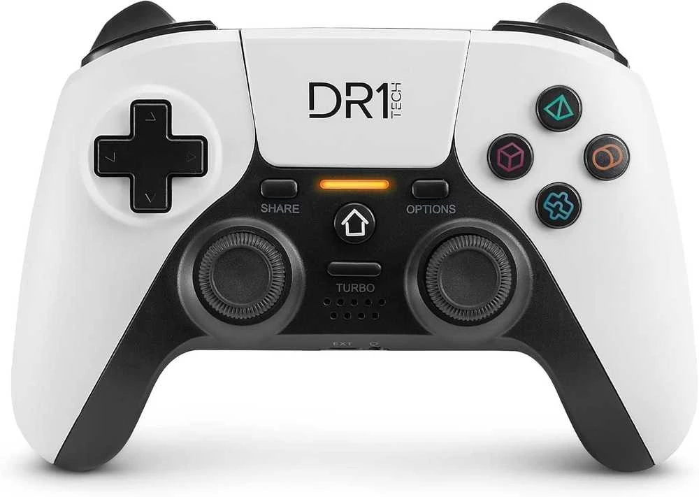 DR1TECH ShockPad II belaidis valdiklis PS4/PS3/PC/iOS Touch Pad, vibracinis