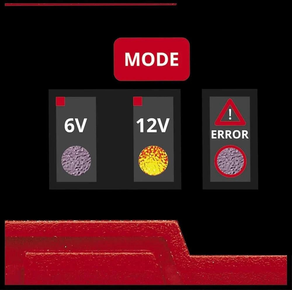 "Einhell CE BC 1 M" išmanusis akumuliatorių įkroviklis 6V/12V, IP65, 1002205