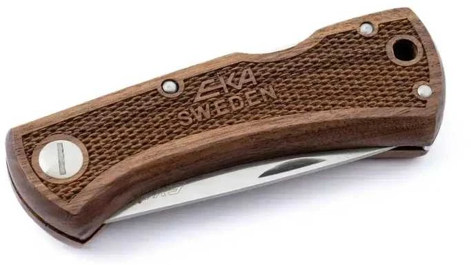 EKA Swede 88, walnut ,excellent folding knife for outdoor living.