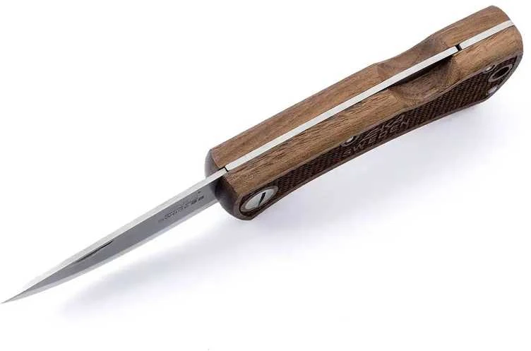 EKA Swede 88, walnut ,excellent folding knife for outdoor living.