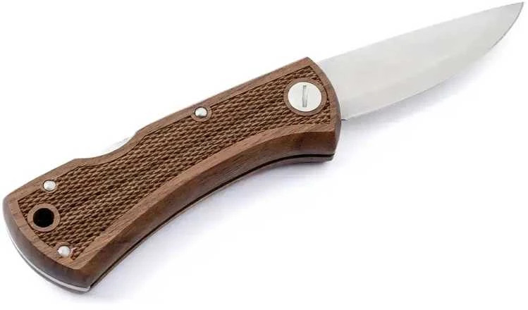 EKA Swede 88, walnut ,excellent folding knife for outdoor living.