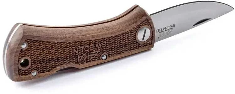 EKA Swede 88, walnut ,excellent folding knife for outdoor living.