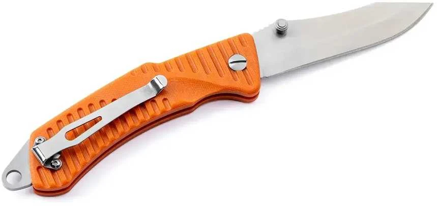 EKA Swede 9, G10 Sturdy folding knife with a unique rear locking bar