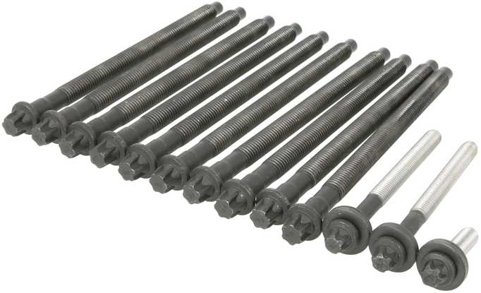 Elring cilindro galvutės varžtų rinkinys BMW F20 CITROËN C5 MINI R55 OPEL Astra 11127560274