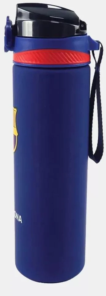 FC Barcelona plastikinė gertuvė su šiaudeliu 700 ml