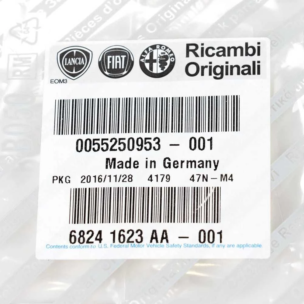 FCA Fiat 500 500L Panda Punto Tipo O Žiedo Originalus 55250953