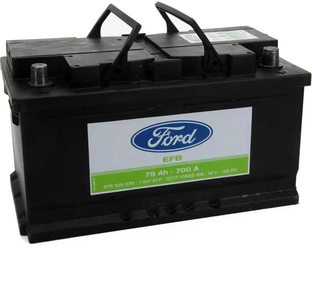 Ford C Max II 1 5 1 6 TDCi EcoBoost Starteris Baterija 12V 75Ah 700A Originalus 1917577