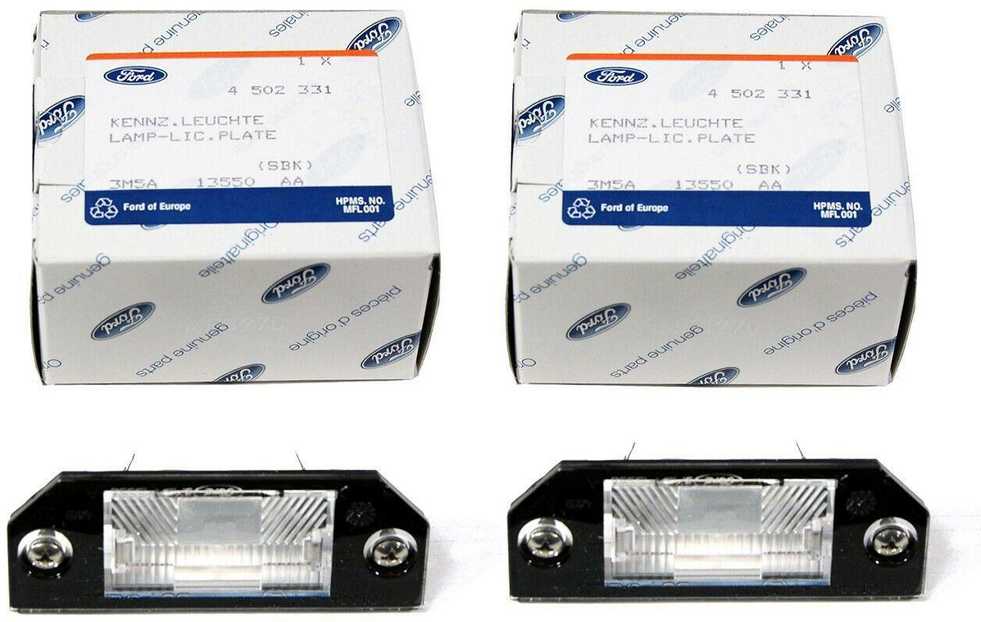 Ford Focus C-Max Numerio Ploksteles Lempa Originalus 4502331