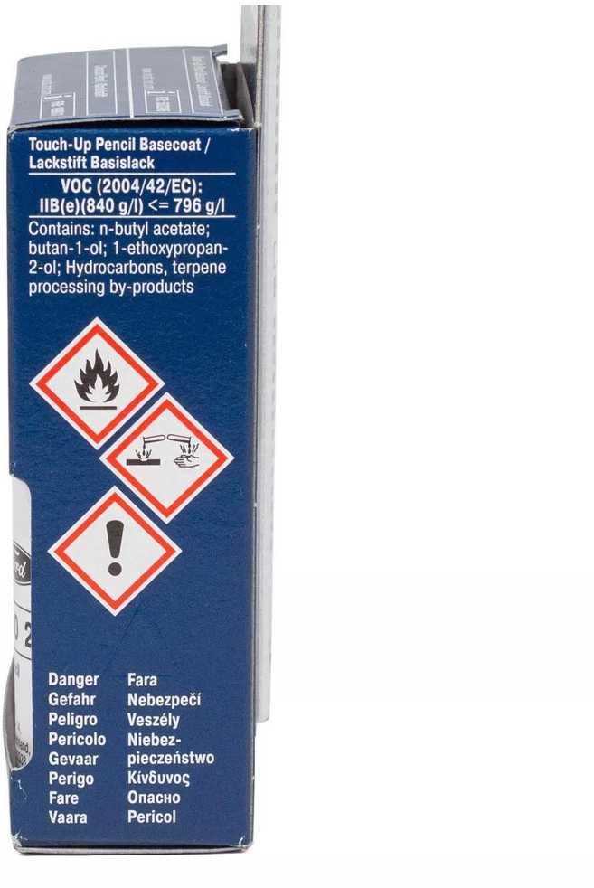 Ford FORD Touch Up Stick Set Polar Sidabrinis Metallic ZJNC Originalus 2573381