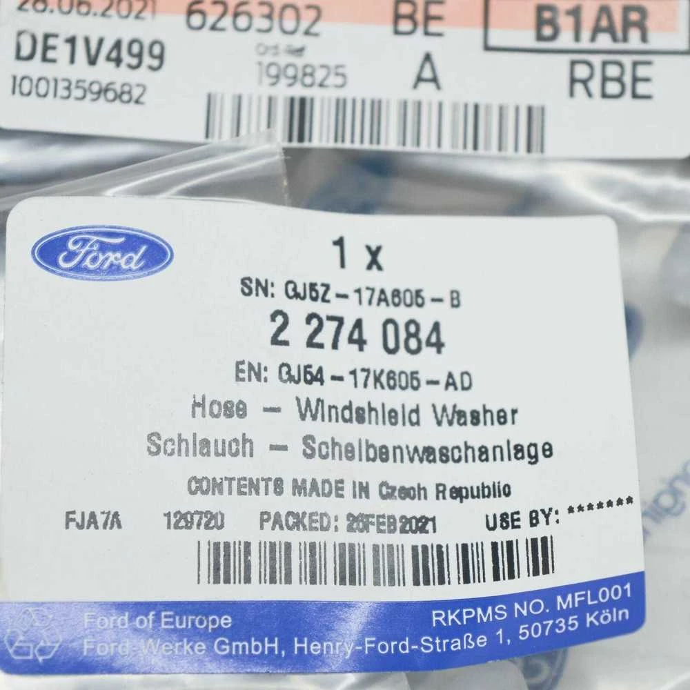 FORD KUGA C250 MK2 priekinio stiklo plovimo žarna originali GJ54-17K605-AD 2274084