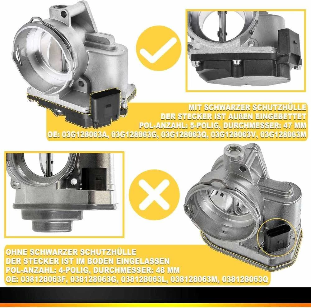 Frankberg Throttle Valve Socket VW/Audi/Seat 1.4L–2.0L Dyzeliniams