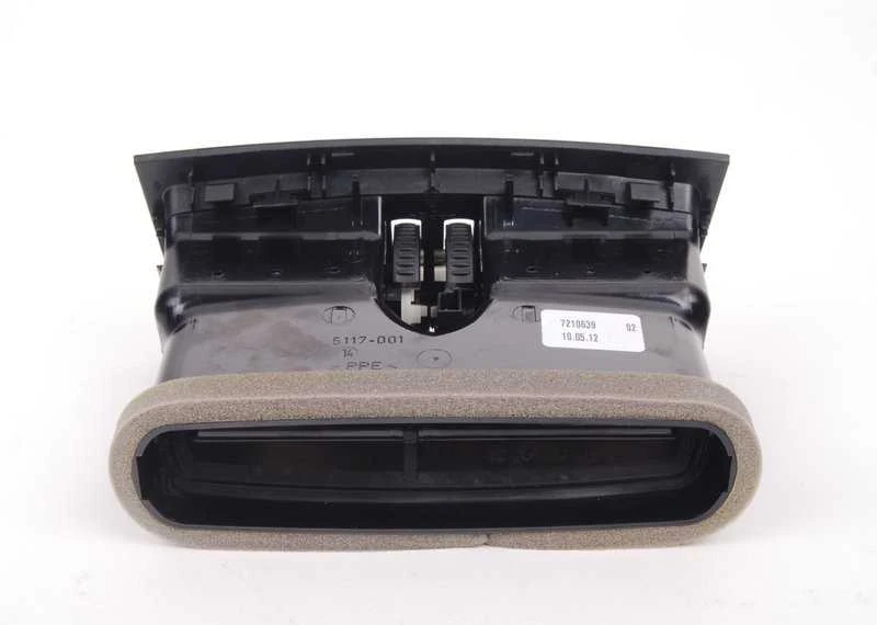Galinis Juodas Oro Ventiliacijos Grotelių Centras BMW E90 E91 Originalus 64227210639