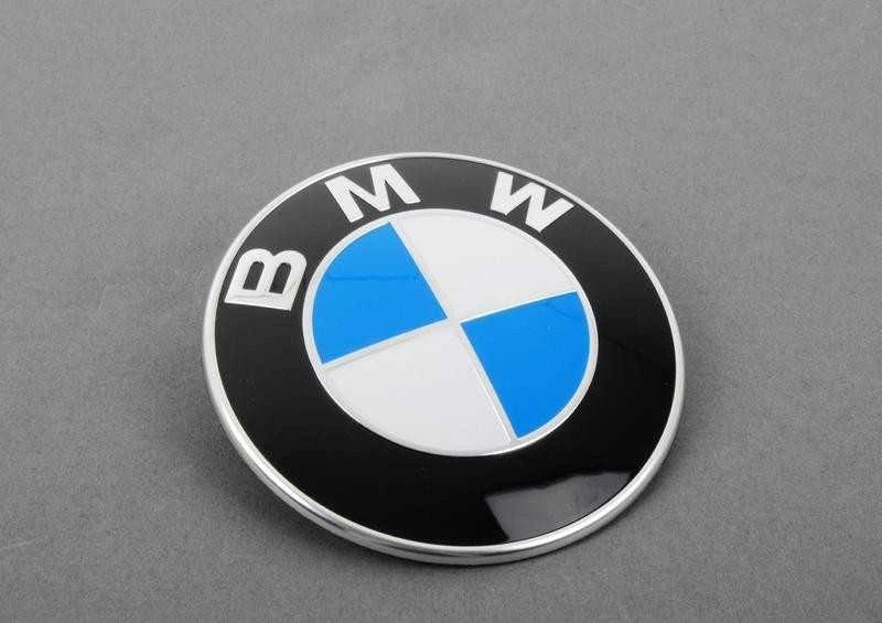 GENUINALUS priekinio gaubto emblema su ženklu logotipas Roundel BMW 6 7 serijos