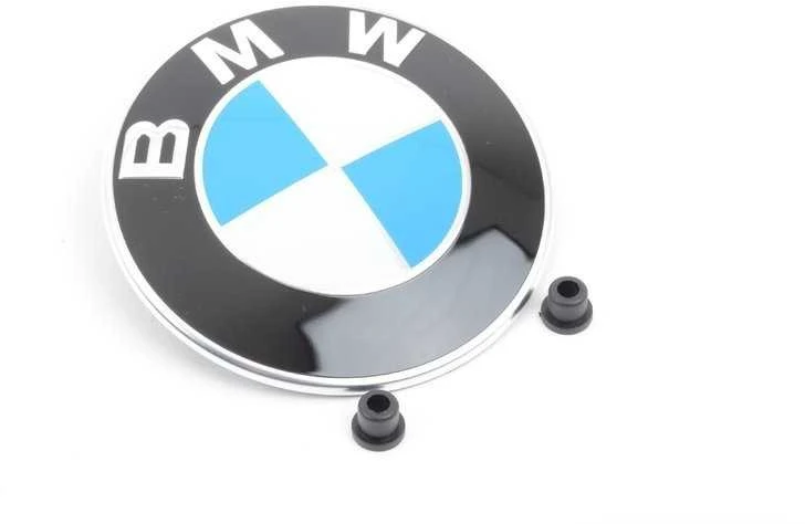 GENUINALUS priekinio gaubto emblema su ženklu logotipas Roundel BMW 6 7 serijos