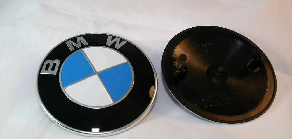 GENUINALUS priekinio gaubto emblema su ženklu logotipas Roundel BMW 6 7 serijos