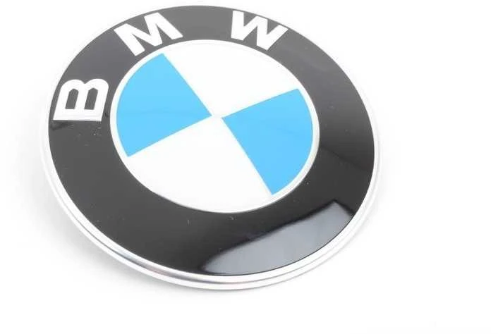 GENUINALUS priekinio gaubto emblema su ženklu logotipas Roundel BMW 6 7 serijos