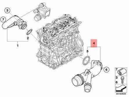 Genuine BMW E46 E81 E87 E90 E91 E60 X3 vandens aušinimo žarnos vamzdžio jungtis