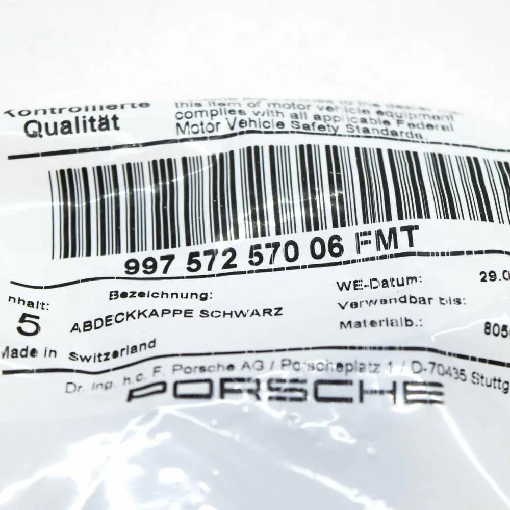 GENUINE OEM Porsche variklio dangčio grotelių dešinysis dangtelis 99757257006FMT 99757257006FMT