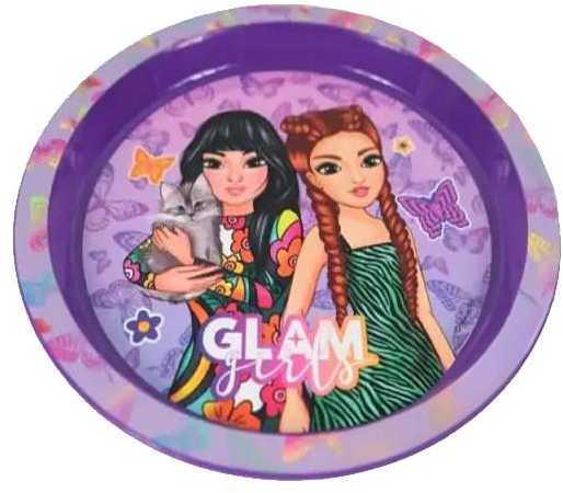 "Glam Girls Team" vakarienės lėkštė mergaitėms