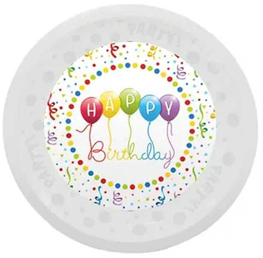 Happy Birthday lėkštė, 21 cm