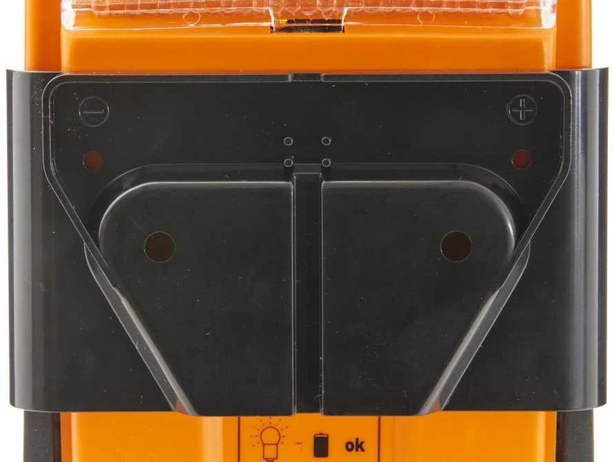 Hella 2XW 007 146 001 halogeninis įspėjamasis žibintas 3003 6V geltonos spalvos su laikikliu