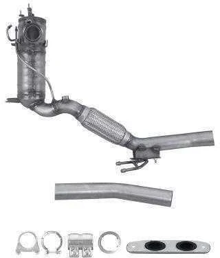 HELLA dyzelino kietųjų dalelių filtras Vw Passat B6 CC 8LH366081-531 3C0254702HX 3C0254701GX
