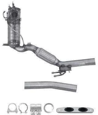 HELLA dyzelino kietųjų dalelių filtras Vw Passat B6 CC 8LH366081-531 3C0254702HX 3C0254701GX