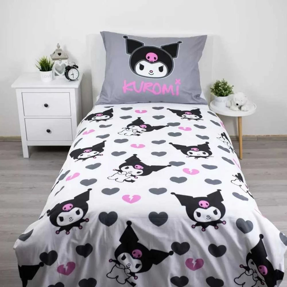 Hello Kitty Kuromi patalynės komplektas 140×200cm