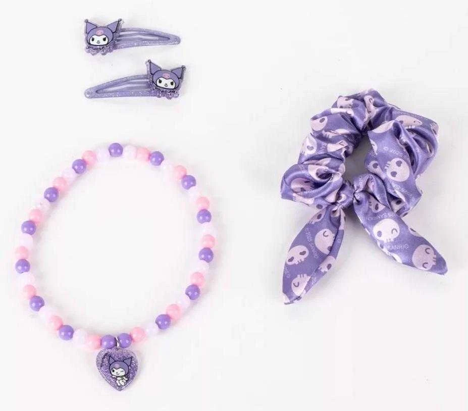 Hello Kitty Kuromi kaklo ir plaukų aksesuarų rinkinys