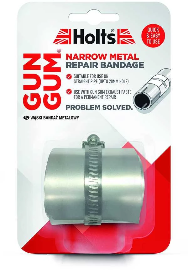 Holts Gun Gum duslintuvo metalinis tvarstis