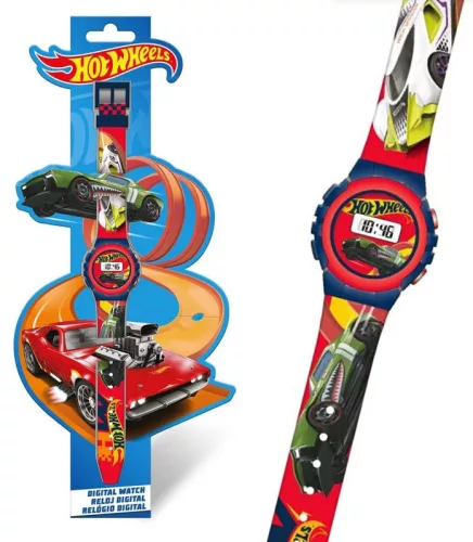 Kids Licensing Skaitmeninis laikrodis Hot Wheels HW00004 KiDS licencijavimas