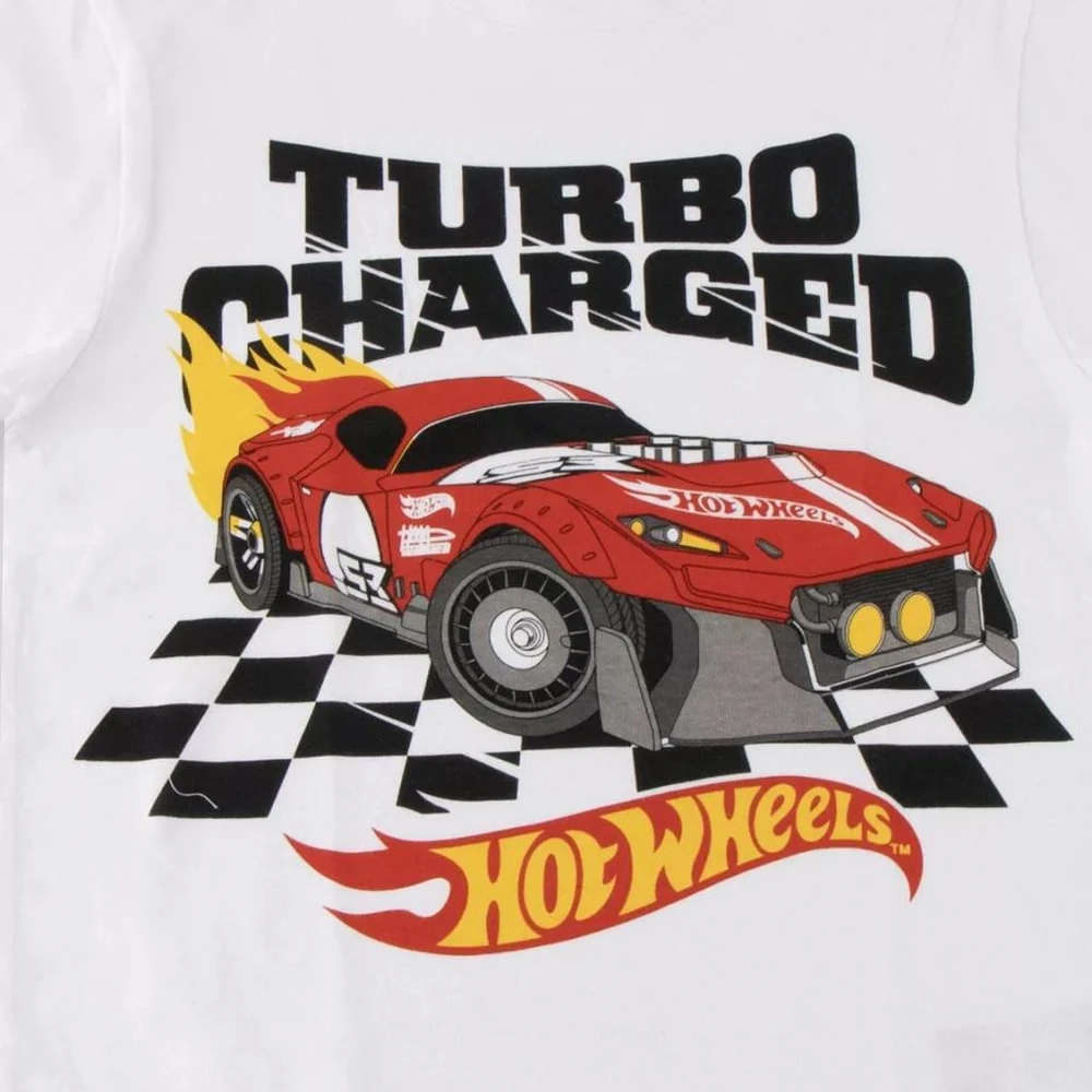 Hot Wheels Turbo marškinėliai, 152 cm